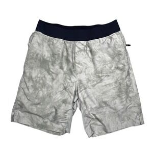 Fabletics Franchise Lined Performance Shorts Men's M Tie Dye Athleisure Gym 9"